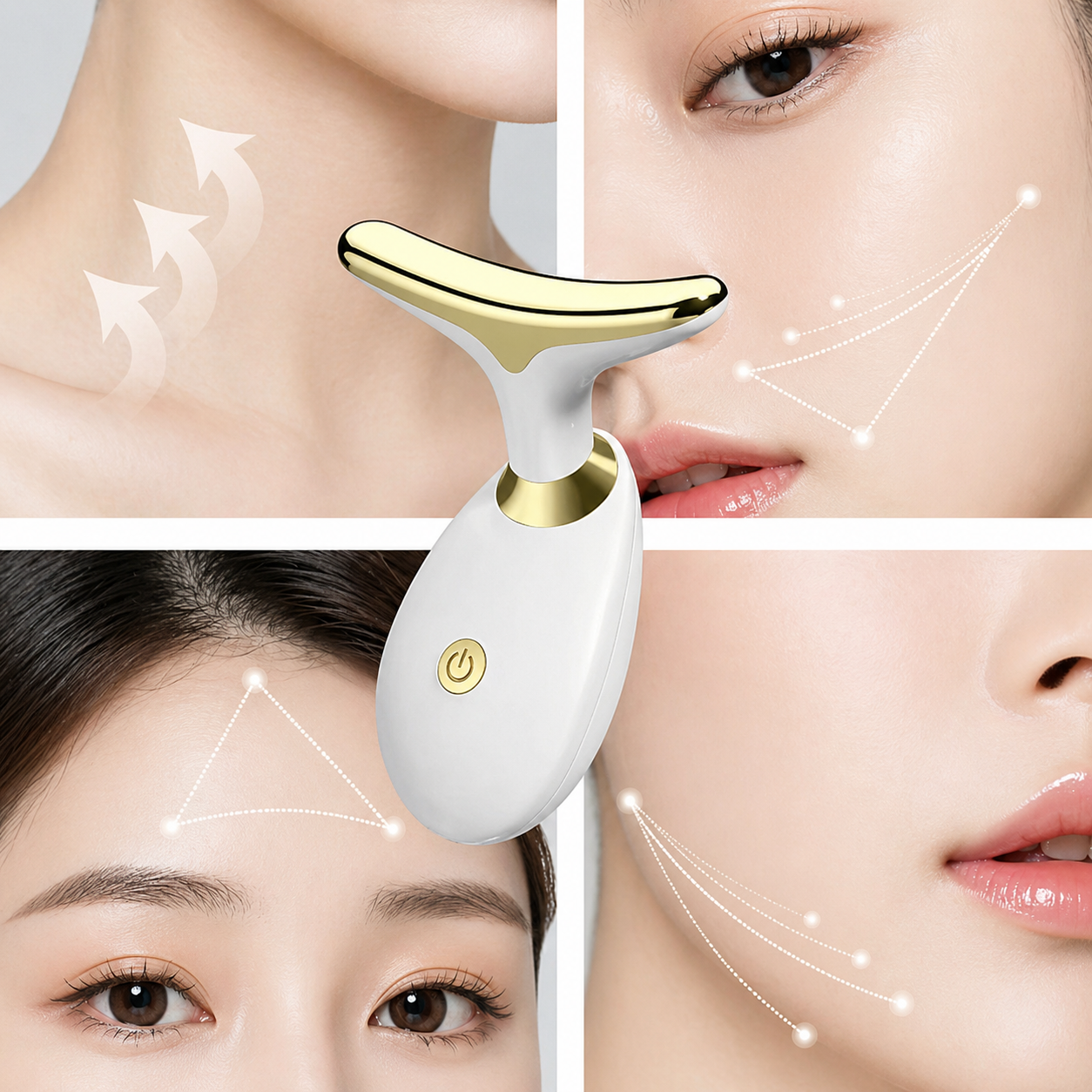 EMS RED LIGHT THERAPY FACE LIFT WRINKLE REMOVER TIGHTEN MASSAGER